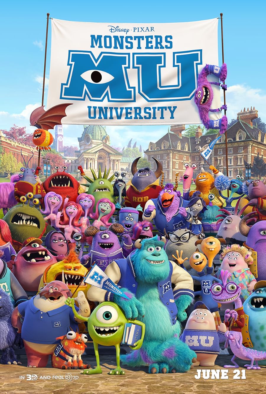 دانلود دوبله فارسی فیلم Monsters University 2013 دانلود دوبله فارسی فیلم Monsters University 2013