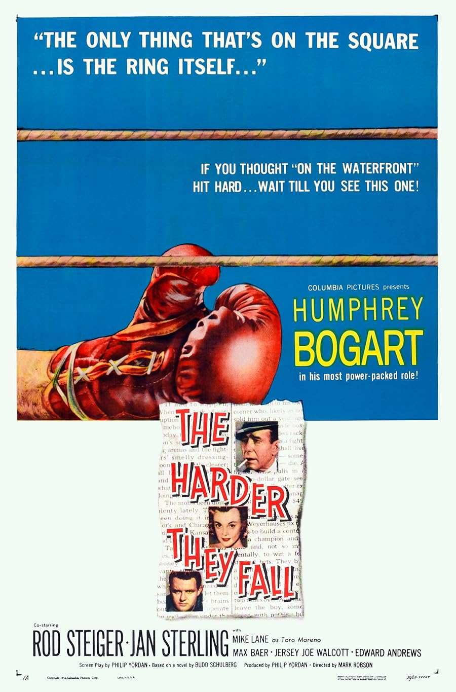 دانلود فیلم The Harder They Fall 1956 با زیرنویس چسبیده