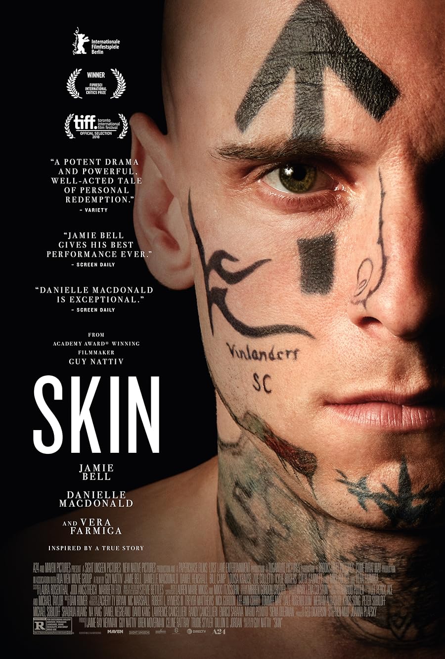 دانلود فیلم Skin 2018 با زیرنویس چسبیده