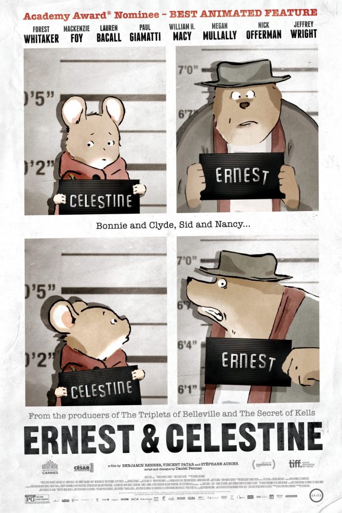 دانلود انیمیشن Ernest & Celestine 2012 با زیرنویس فارسی چسبیده