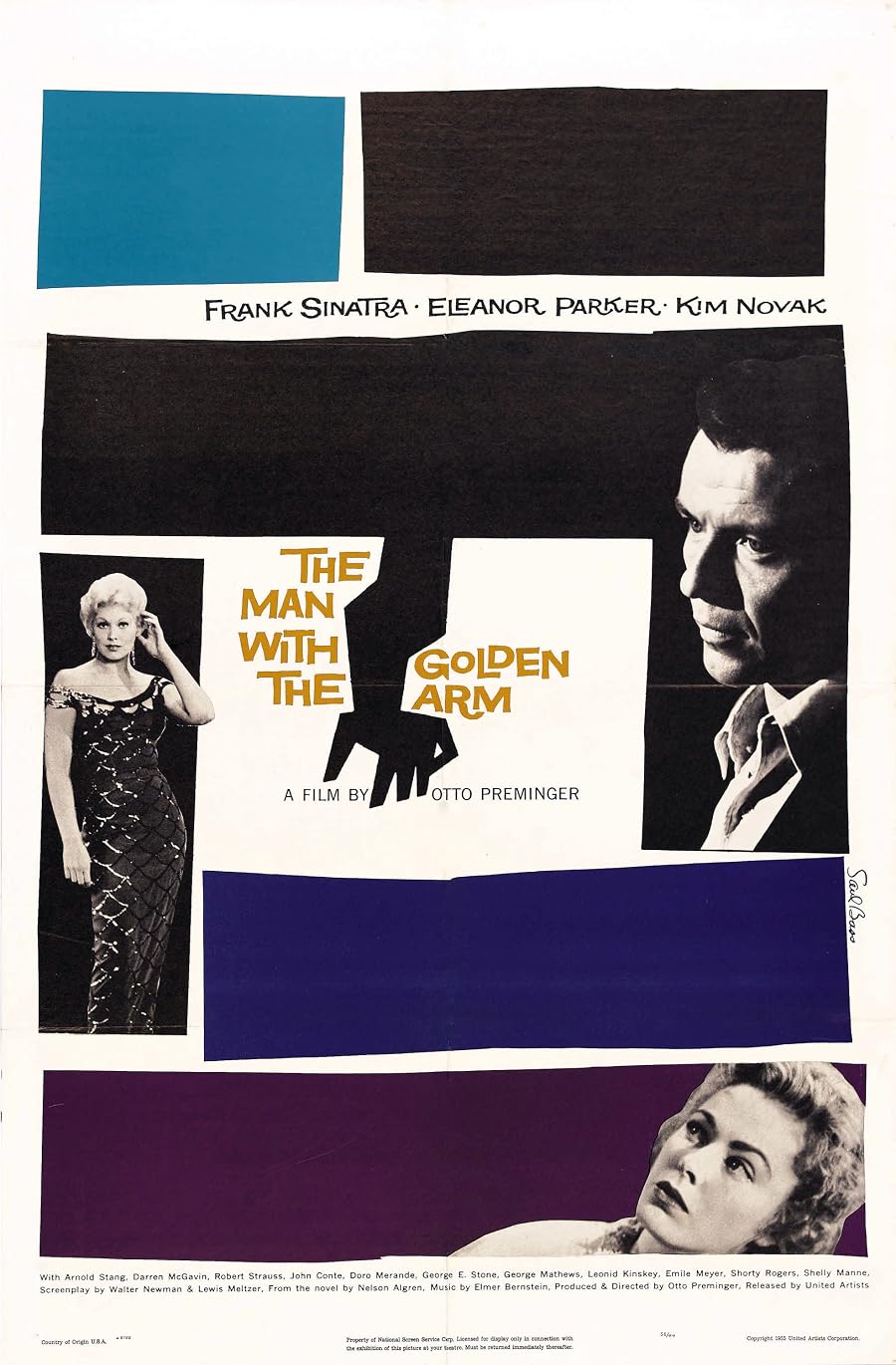 دانلود فیلم The Man with the Golden Arm 1955 دانلود فیلم The Man with the Golden Arm 1955